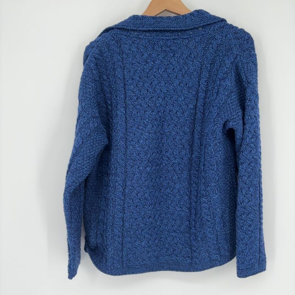 Aran Crafts Merino Wool Cardigan - Picture 3 of 5